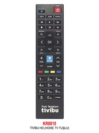 TIVIBU HD ( HOME TV TUŞLU) KUMANDA