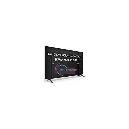 Lg 65uj634v Uyumlu 65" Inç 165 Ekran Tv Ekran Koruyucu