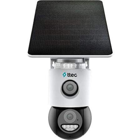 Ttec SLR-3320S-MH/SL-4G 6MP 4mm Sabit Lensli IP 4G Solar Kamera