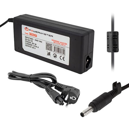 19 Volt - 4.74 Amper 4.8*1.7 Mm Uçlu Adaptör (Notebook)
