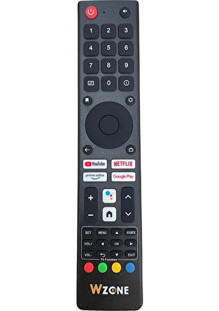 Botech Wzone 4K Android Tv Box Tüm Tv'lerle Uyumlu Kumanda Wzone Uyumlu Kumanda