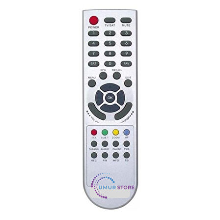 Trident Yeni Uydu Alıcı Kumandası