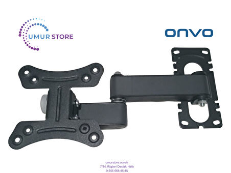 ONVO 24" 24ovF6001h 17”- 27” inç Monitör Lcd Led TV Hareketli Duvar Askı Aparatı