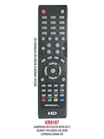 Uyumlu LIFEMAX 24506 HD UYDU KUMANDASI