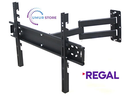 Regal 43T01750 43'' Smart TIVO Full HD 42”- 49” inç Lcd Led Ekran Tv Kelebek Hareketli Askı Aparatı