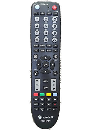 Sungate Titan İp Tv uydu kumandası
