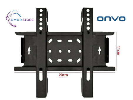 ONVO Ov24102 24" 61 Ekran Uydu Alıcılı Hd Ready 19”- 27” inç (55-70cm) Lcd Led TV Sabit Askı Aparatı