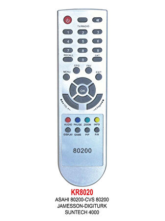 ASAHI 80200 UYDU KUMANDASI