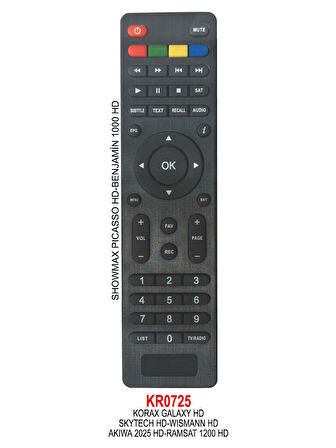SHOWMAX PICASSO HD UYDU KUMANDASI