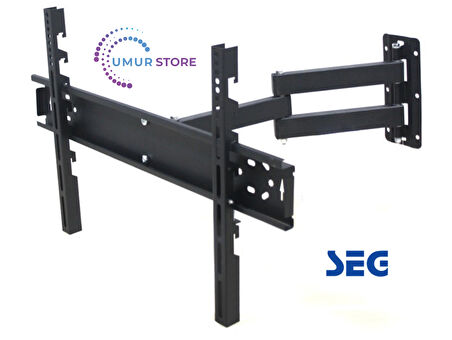 Seg 43SRB900 43” UHD Tivo Smart 42”- 49” inç Lcd Led Ekran Tv Kelebek Hareketli Askı Aparatı