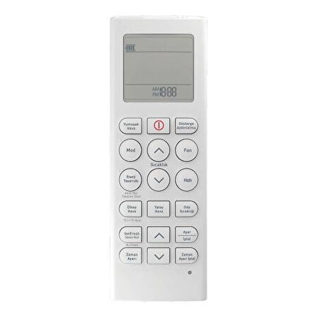 Beko 5401460399 Uyumlu Klima Kumandası-Eşdeğer