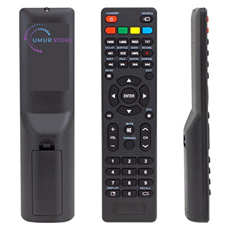 Rowell Uydulu LCD-LED TV Uydu Alıcı Kumandası