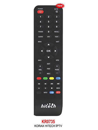HITECH İPTV UYDU KUMANDA