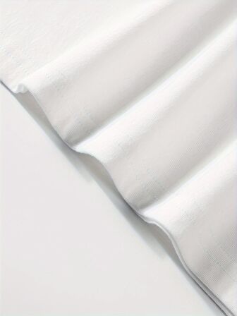 Bisiklet Yaka Mektup Baskı