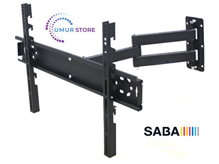 Saba SB42251 42" Uydu Alıcılı Full HD Android Smart 42”- 49” inç Lcd Led Ekran Tv Kelebek Hareketli Askı Aparatı