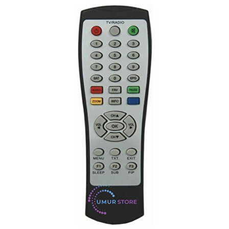 Botech 6600 FTA - Microbox FTA Uydu Alıcı Kumandası