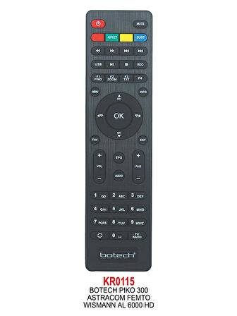 Uyumlu ASTRACOM HD UYDU KUMANDA