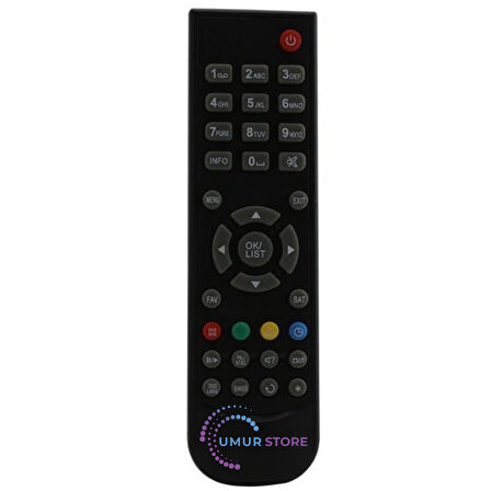 Magbox Handy Uydu Alıcı Kumandası