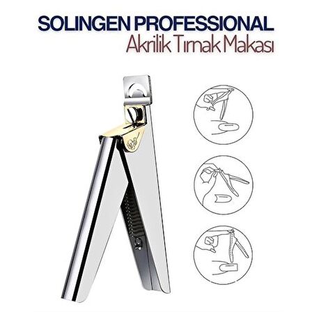 TransForMacion Akrilik Tırnak Makası Solingen Professional 718793