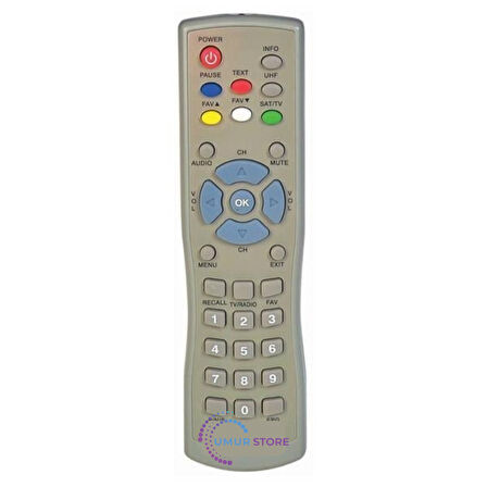 Asahi 10100 Uydu Alıcı Kumandası