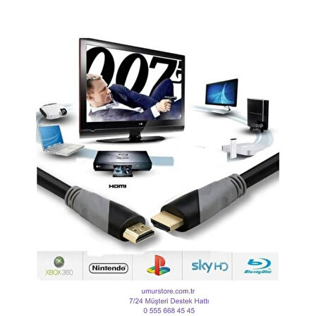 4K 19+1 HDMI 2.0 Kablo - 10 Metre