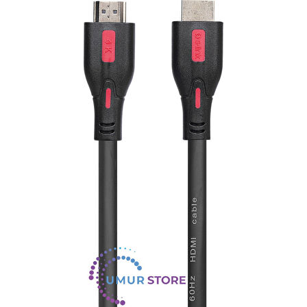SL-HDM4K105 19+1 HDMI To HDMI 5mt V2.0 4K (3840-2160) 60Hz Kablo