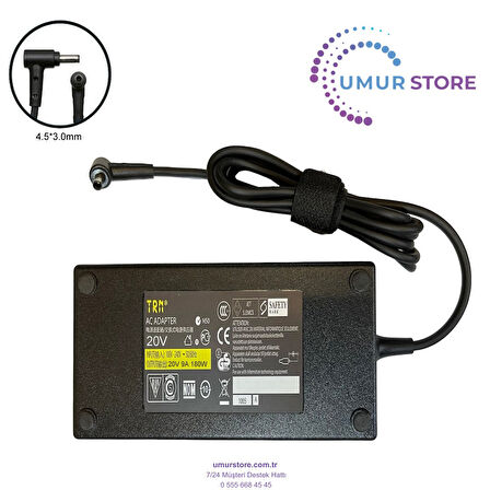 Chicony A17-180P4B 4.5x3.0mm N Adaptörü