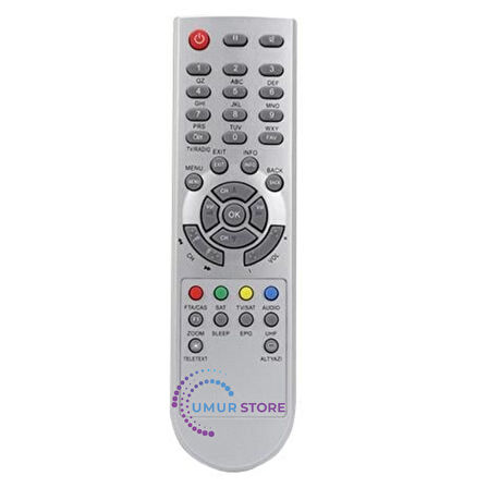 Uyumlu Starsat 30-50-180-190-220-3300 Uydu Kumandası