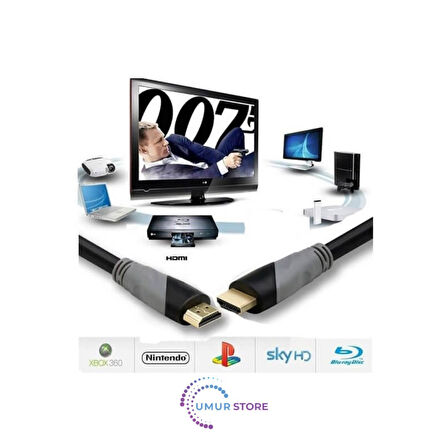 4K 19+1 HDMI 2.0 Kablo - 10 Metre