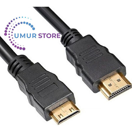 HDMI 5 Metre LCD Laptop Full Hd Ara Altın Kaplama Bağlantı Kablosu
