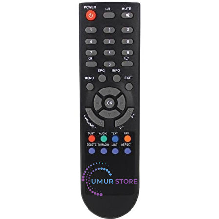 Botech BSD-1000 Teledünya Kablonet Uydu Alıcı Kumandası
