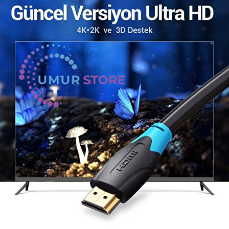 5m HDMI Kablo Full Hd Görüntü 4K