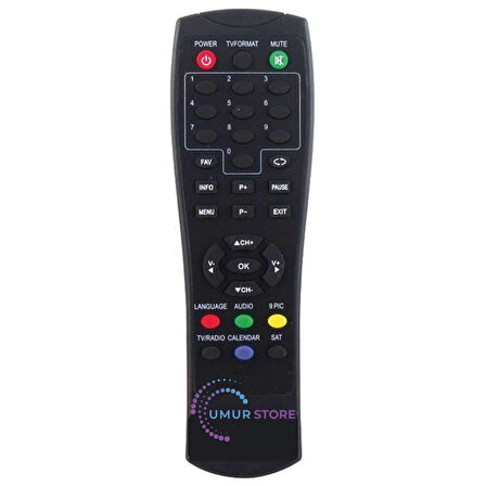 Skytech ST-5200 Uydu Alıcı Kumandası