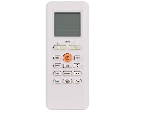 Midea Type:RG70C/BGEF İle Uyumlu Klima Kumandası