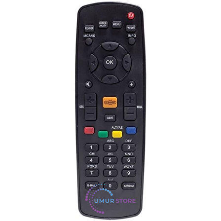 Botech 710 Uydu Alıcı Kumandası