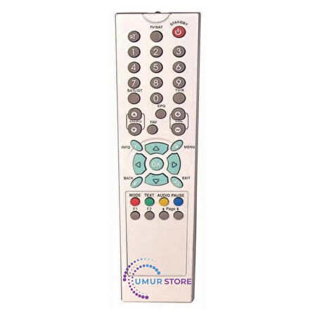 Cvs 8000 CI Uydu Alıcı Kumandası