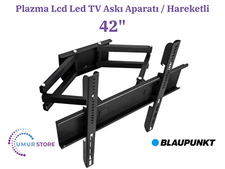 Blaupunkt BL42135 42" 106 Ekran Uydu Alıcılı Full HD Smart Lcd Led TV Hareketli Duvar Askı Aparatı