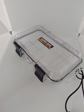 SUPER-BAG SAFARİ ŞEFFAF SAKLAMA KUTUSU SF-1580 KÜÇÜK BOY