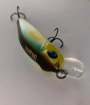 USAMİ MİNN SHAD 58F-SR :331 MAKET BALIK YEM (ÖZEL SİLİKONLAR BANKOSUNDA )