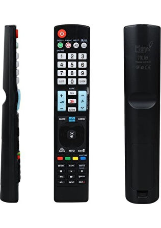 LG RM-L930 Küçük Kalıp Lg Guıde-Home-Q.menü Tuşlu LCD LED Tv Kumanda (5131)