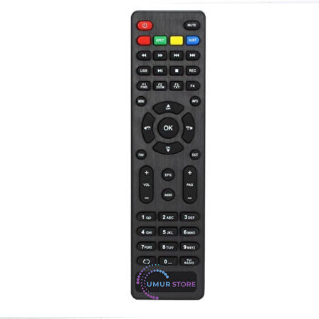 Botech Piko 300 HD Uydu Alıcı Kumandası