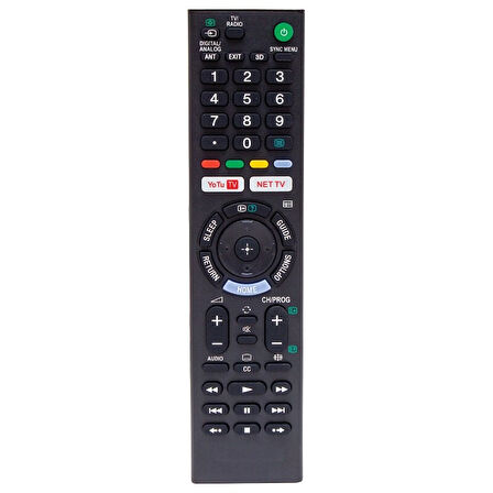 SONY RMT-TX202P Uyumlu 4K Smart Android LED Tv Kumandası