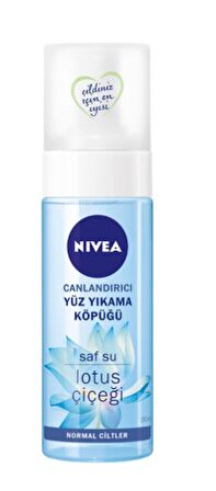 Nivea Lotus Çiçeği Saf Su Canlandırıcı Yüz Temizleme Köpüğü 150 ML