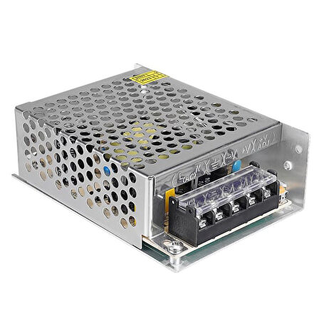 12 Volt 5 Amper 65 Watt Metal Kasa Adapatör