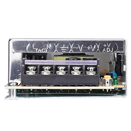 12 Volt 5 Amper 65 Watt Metal Kasa Adapatör