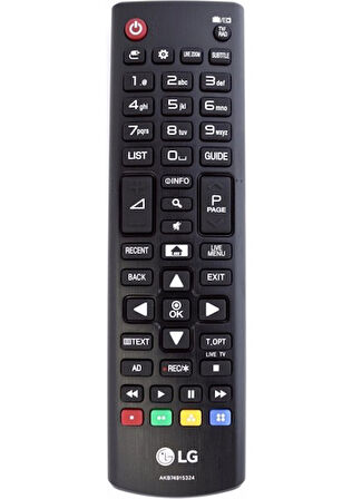 LG Tv Kumandası Turn LCD Tv Kumandası-Info Tuş