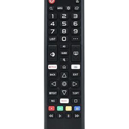 Hyundai Model No: 50HYN2205 İle Uyumlu Webos Tv Kumanda-Mikrofonsuz