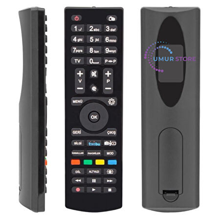 TİVİBU TV Uydu Alıcı Kumandası