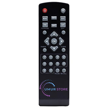 Botech BC-3100 Uydu Alıcı Kumandası