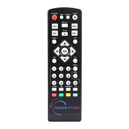 Bk-017 Uydu Alıcı Kumandası